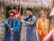 Giải trí - Lâm Vỹ Dạ, Phạm Quỳnh Anh bị "bố chồng" Xuân Bắc hành trong show Tết