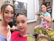 Làm mẹ - Bé gái Cần Thơ chuyên đọ sắc dàn Hoa hậu Việt, chụp với Lương Thùy Linh kết quả khác hẳn