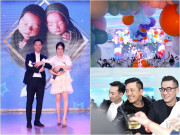 Giải trí - Sao Việt 24h: Sao dự tiệc đầy tháng hoành tráng con MC Thành Trung, công khai tên thật 2 bé