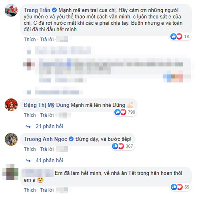 Thủ môn Bùi Tiến Dũng viết tâm thư sau trận thua, Midu, Quyền Linh và dàn sao Việt an ủi - 3