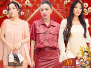 Thời trang - Riêng gì màu đỏ, chị em xúng xính đi chợ hoa Tết còn có loạt gợi ý mặc đẹp này!