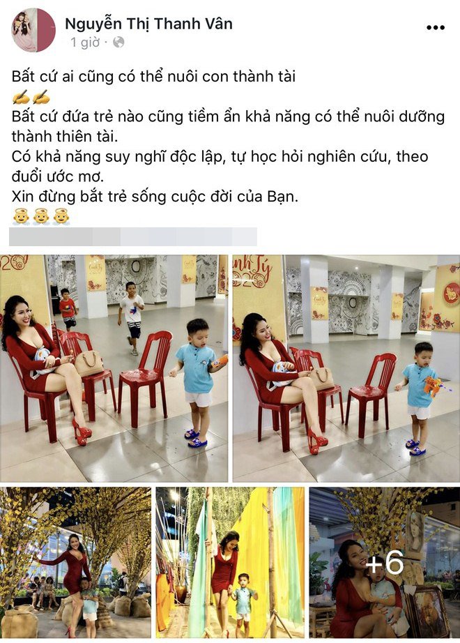 Sao Việt 24h: Phi Thanh Vân trông như amp;#34;người khổng lồamp;#34; bên cạnh con trai - 1