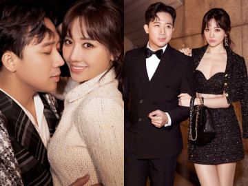 Mừng "Bố già" lập kỷ lục "khủng", Trấn Thành và Hari Won tung bộ ảnh sang chảnh, ngọt ngào