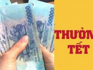 Hụt hẫng vì tiền thưởng Tết bị trừ thuế quá nhiều