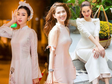 Học bí quyết make up của sao Việt khi mặc áo dài để có diện mạo chuẩn xinh ngày Tết