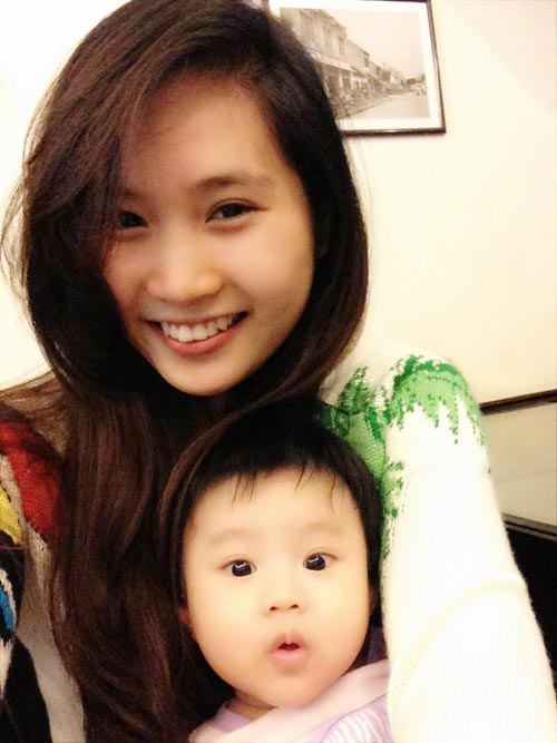 Ngưỡng mộ: Con 4 tháng, mẹ giảm 25kg - 2