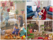 Nhà đẹp - Cách xa nửa vòng trái đất, mẹ Việt trang trí nhà hoài niệm về Tết xưa