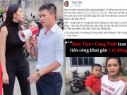 Giải trí - Công nhân bị quỵt lương trước Tết, Thủy Tiên và Công Vinh đích thân mang tặng 1 tỷ đồng