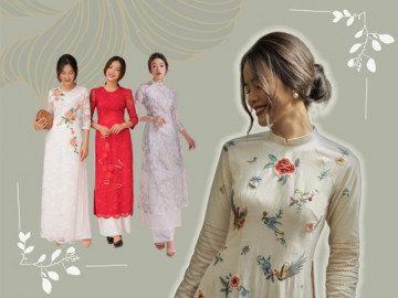 Bạn có biết màu sắc và họa tiết hoa trên áo dài cũng mang ý nghĩa “cầu được ước thấy?