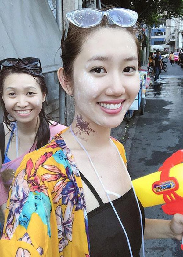 Hội bạn thân đẹp nhất Vbiz Nhã Phương, Diệu Nhi, Thuý Ngân bất ngờ đọ mặt mộc đầu năm - 9