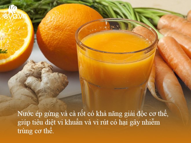 Sáng đầu năm làm ngay cốc nước ép gừng và cà rốt để cả năm khỏe mạnh lại xinh đẹp - 2