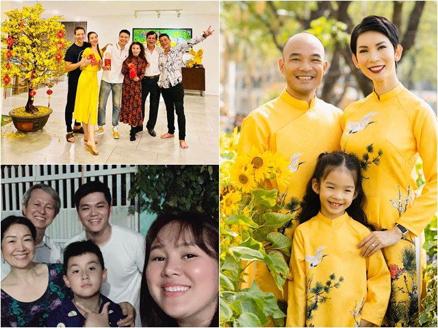 Tết của sao: Xuân Lan hạnh phúc bên chồng mới, Kim Lý đón Giao thừa ở nhà Hồ Ngọc Hà