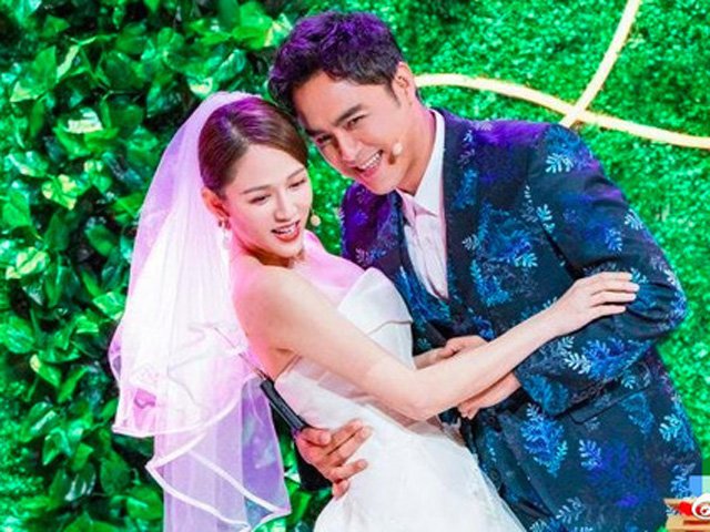 Diện váy cưới ngày đầu năm, Trần Kiều Ân khiến fan ngã ngửa khi chú rể lộ mặt