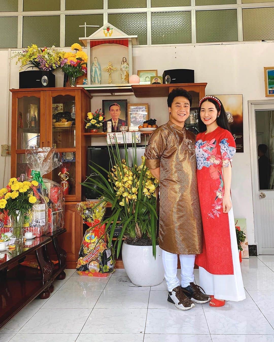 dien ao dai duyen dang hay dam vay dieu da, dan my nhan viet cung nhuom tham troi xuan - 3