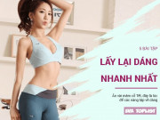 Làm đẹp - Ăn vài mâm cỗ, dăm cái bánh chưng: Tập ngay 5 động tác này để về dáng sau Tết