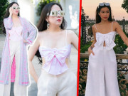 Thời trang - Cùng diện áo hàng hiệu, em chồng Tăng Thanh Hà siêu sang, Phượng Chanel siêu chợ