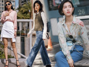 Thời trang - Gợi ý cách diện áo sơ mi đi làm ngày đầu năm thật nổi bật cho các nàng công sở