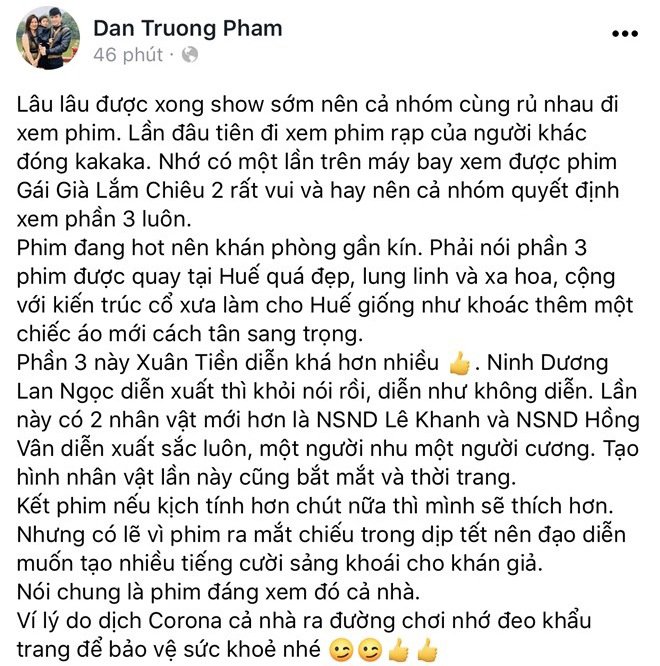 Sao Việt 24h: Dàn sao bịt kín mít vì sợ virus Corona, chưa bằng mẹ chồng Hà Anh, Phương Vy - 3