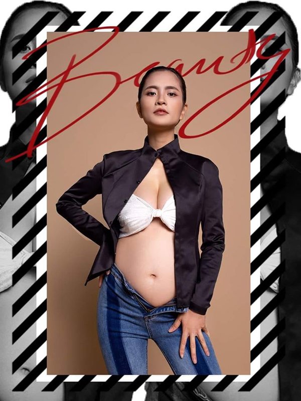 amp;#34;Em gái Công Lýamp;#34; mang thai lần 2, đi chụp ảnh phải nghiêng mình đủ kiểu mới lộ bụng bầu - 2