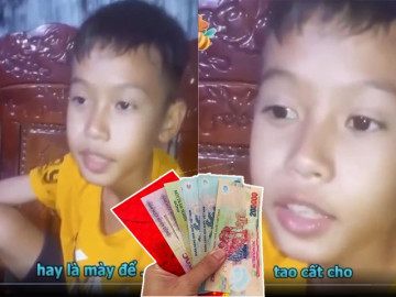 Cười xỉu với cậu bé nêu 101 lý do không đòi được lì xì Tết sau khi đưa mẹ giữ