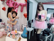 Làm mẹ - Bỏ con sang Singapore, em gái Công Vinh về nước khoe ảnh bé thân thiết với con gái Thuỷ Tiên