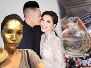 Bảo Thy uống "rượu vàng" phòng Corona, ngoài ra kim loại đắt đỏ này chính là kho báu dưỡng nhan