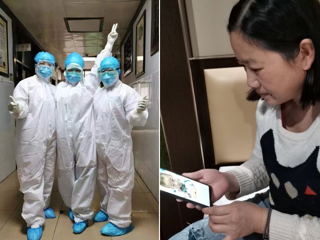 Mặc ngực đau con khóc, 7 y tá Vũ Hán quyết tâm cai sữa để chiến đấu với virus corona