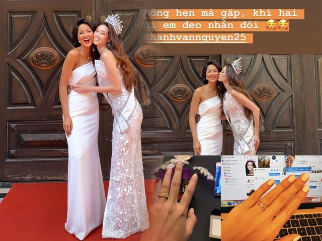 Sự thật về chiếc nhẫn đôi trên tay của cặp đôi Hoa hậu HHen Niê, Khánh Vân