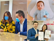 Giải trí - Sau 3 tháng sinh quý tử, Phương Mai và chồng Tây bịt khẩu trang đi đăng ký kết hôn