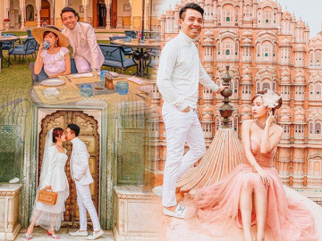 So với vợ chồng con gái chuộng đơn giản, đại gia Minh Nhựa và vợ mê diện đồ xa hoa