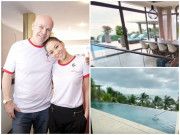 Nhà đẹp - Sắm biệt thự triệu đô, Thu Minh khoe đã mua luôn sân vườn, bãi biển trước mặt