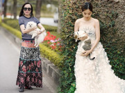 Thời trang - Cùng dắt thú cưng đi dạo, Nam Em ăn mặc như công chúa, nhìn sang Phượng Chanel liền thở dài 