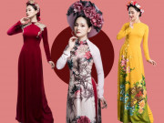 Thời trang - Hết Tết, Lan Phương vẫn chuộng diện áo dài khoe dáng