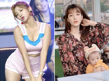 Cưới hoàng tử K-pop, cô gái trẻ nhất làng giải trí Hàn vừa đẻ xong lại bầu song thai