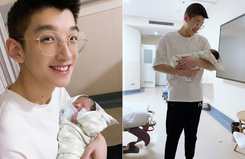 Hôm 10/2 vừa qua, Lưu Dương đã hạ sinh con đầu lòng thành công. Em bé nặng 3,4kg được đặt tên là Lưu Ngoạn Ngoạn.
