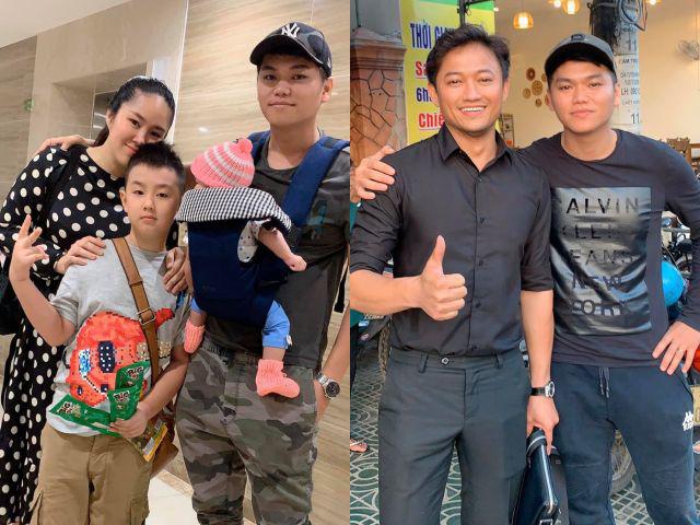 Đăng ảnh chồng trẻ và tình cũ thân thiết, Lê Phương được dân mạng khen cao tay