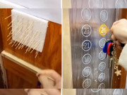 Clip Eva - Muôn cách nhấn nút thang máy mùa dịch corona: Tưởng buồn cười nhưng lại hợp lý