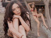 Thời trang - Phát hiện hot girl 9x chân siêu dài, vòng 1 căng tròn với bikini hở bạo