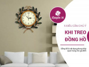 Clip Eva - 5 chú ý về phong thủy gia chủ không thể bỏ qua khi treo đồng hồ trong nhà