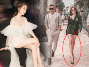 Làm đẹp - Đôi chân khẳng khiu thiếu photoshop có khiến Ngọc Trinh mất điểm?
