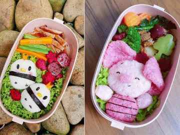 Tròn xoe mắt trước những hộp cơm bento đẹp mắt của mẹ đảm Sài Gòn