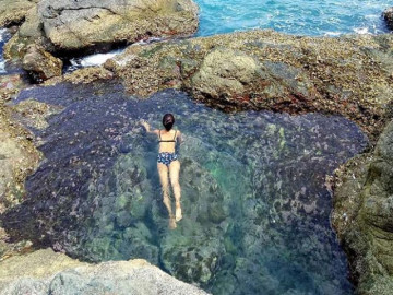 Bể bơi tự nhiên nước trong vắt ở Đà Nẵng đẹp như điểm đến nổi tiếng ở nước ngoài