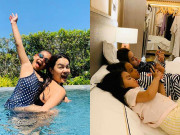 Làm mẹ - Tránh dịch kiểu siêu giàu như Phạm Quỳnh Anh, đưa con đến resort chục triệu/đêm cả tuần