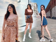 Thời trang - Tự nhận bụng bự, hoá ra bà xã Đăng Khôi lâu nay đã dùng chiêu này để giấu dáng