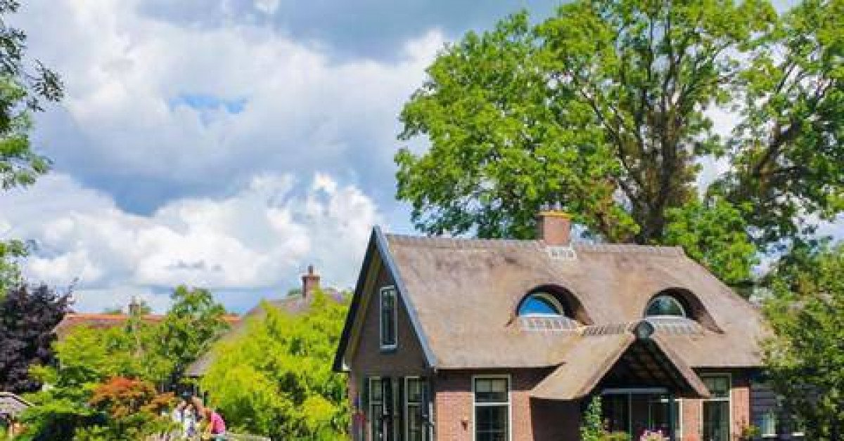 Ngôi làng không có đường đi, đẹp như xứ cổ tích ở Hà Lan