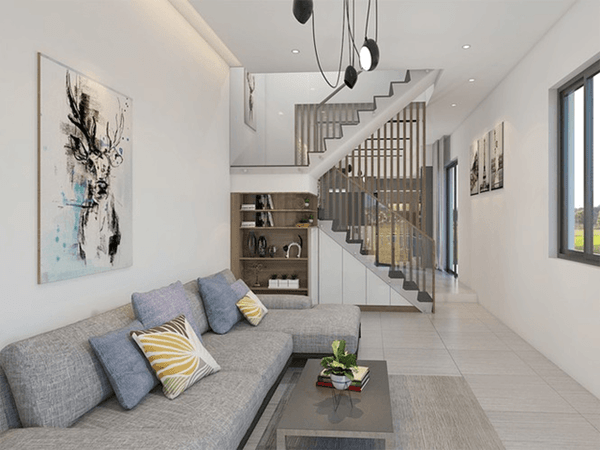 Top 25+ mẫu thiết kế nội thất phòng khách nhà phố, nhà ống đẹp nhất 2020
