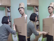 Clip Eva - Chết cười cảnh chồng làm máy ATM cho vợ rút tiền, vợ rút không được là ăn đòn