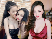 Làm đẹp - Ít ai biết Ngân 98 có em gái mưa da trắng như bạch tuyết, vòng một khủng hơn cả chị