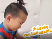 Clip Eva - Cưng xỉu cảnh cậu bé khóc sướt mướt bảo mẹ "khỏi đẻ" vì sợ mẹ đau khi sinh em bé