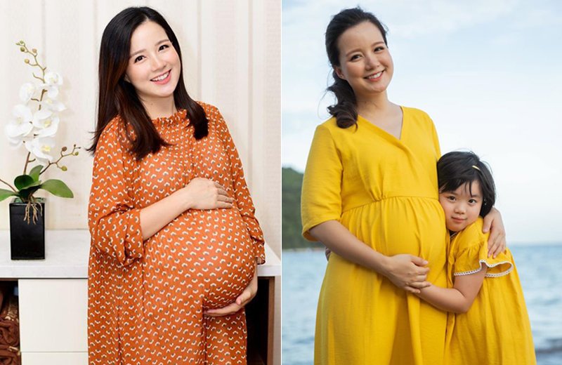 Trong suốt thời gian mang bầu, Minh Trang vẫn duy trì vẻ ngoài rạng rỡ, trẻ trung. Tuy khi mang thai lần 4 vào năm ngoái, cô từng bị chê vì ăn mặc xuề xòa nhưng cũng được nhiều người bênh vực. 
